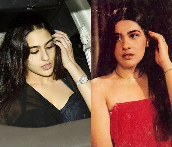 See Pics: Sara Ali Khan was completely enamored; See if the belief does not fit the picture! | See Pics : पूर्णपणे आईवर गेली सारा अली खान; विश्वास बसत नसेल तर पहा फोटो!