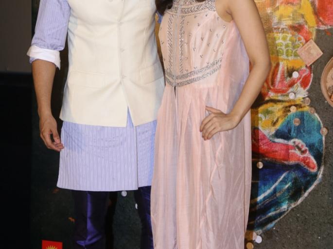Varun-Aliya in the launch of 'God Deva' | ‘देवा देवा’ गाण्याच्या लाँचिंग सोहळयात वरूण-आलिया!