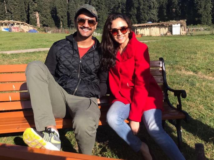 Amrita Khanvilkar is the person's dance-fan, 'Raji' has been set on the set! | अमृता खानविलकर आहे या' व्यक्तिच्या डान्सची फॅन, ‘राजी’च्या सेटवर झाला उलगडा !