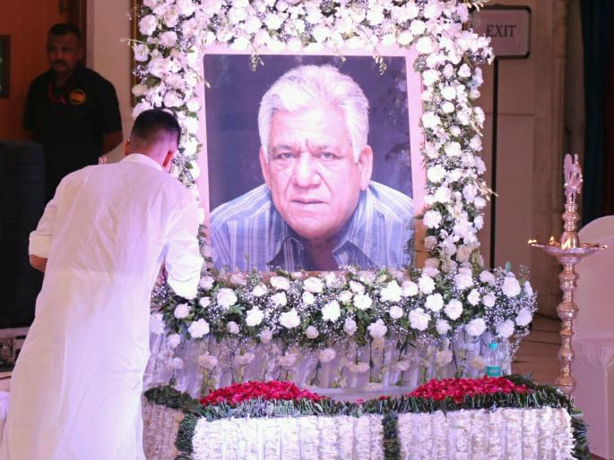 Prayer meeting of Om Puri | Prayer meeting of Om Puri