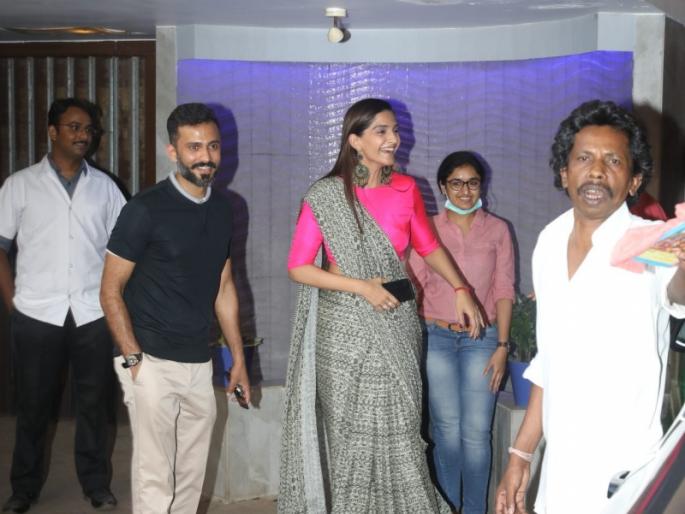Anand Ahuja has been waiting for four days, unbearable, Mumbai got to meet Sonam! | आनंद आहूजाला चार दिवसांची प्रतिक्षाही झाली असह्य, सोनमला भेटायला गाठली मुंबई!