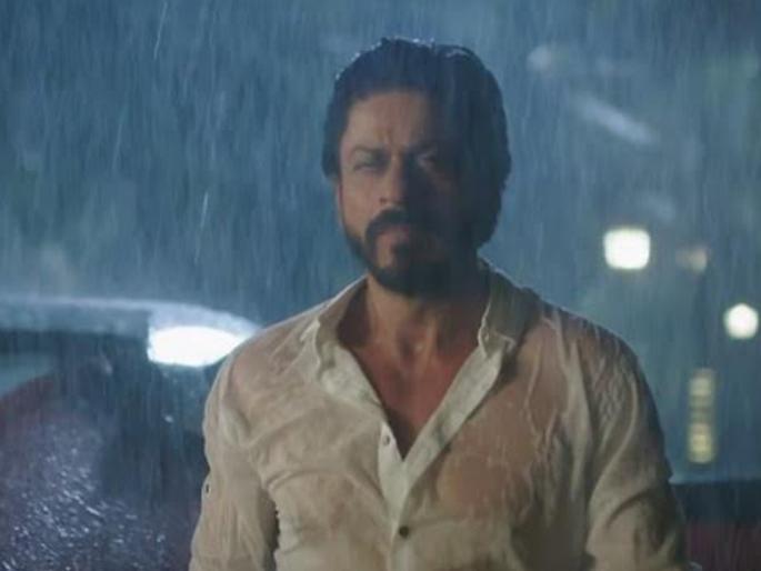 Shah Rukh with so much rain! | शाहरूखसोबत भिजा पावसात!