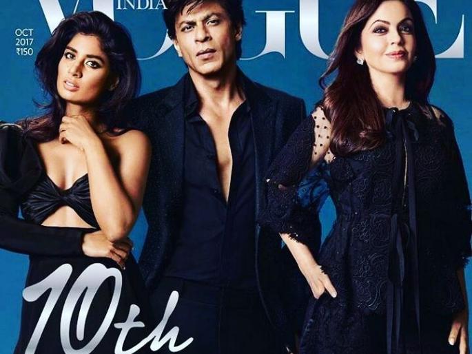 Mitali Raj with Shah Rukh Khan, Nita Ambani, on the cover page; Troll on social media! | कव्हर पेजवर शाहरूख खान, नीता अंबानीसोबत झळकली मिताली राज; सोशल मीडियावर झाली ट्रोल!
