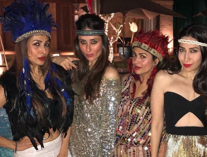 Amrita Arora's Birthday Party, Malaika Arora and Kareena Kapoor's look, see photo! | अमृता अरोराच्या बर्थ डे पार्टीत मलाइका अरोरा अन् करिना कपूरचा दिसला जलवा, पाहा फोटो!