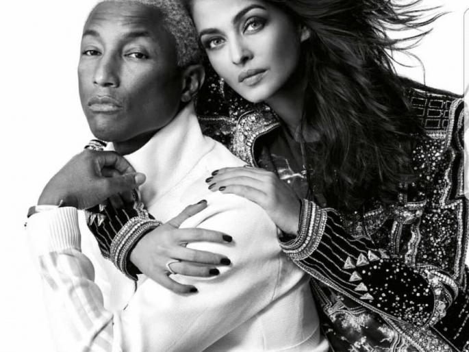 Latest Photoshoot: Aishwarya Rai Bachchan appeared with Ferrell William! | Latest Photoshoot​ : फेरेल विलियमसोबत दिसली ऐश्वर्या राय बच्चन!