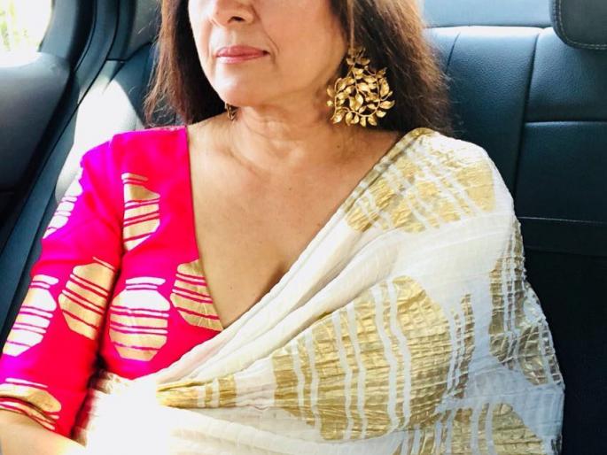 Nina Gupta said, 'When you were single, you should call me in the men's party ... And now ...?' | नीना गुप्ताने म्हटले, ‘जेव्हा अविवाहित होती तेव्हा पुरुषमंडळी पार्टीत बोलवायचे अन् आता...?’ Nina Gupta said, 'When you were single, you should call me in the men's party ... And now ...?' | नीना गुप्ताने म्हटले, ‘जेव्हा अविवाहित होती तेव्हा पुरुषमंडळी पार्टीत बोलवायचे अन् आता...?’