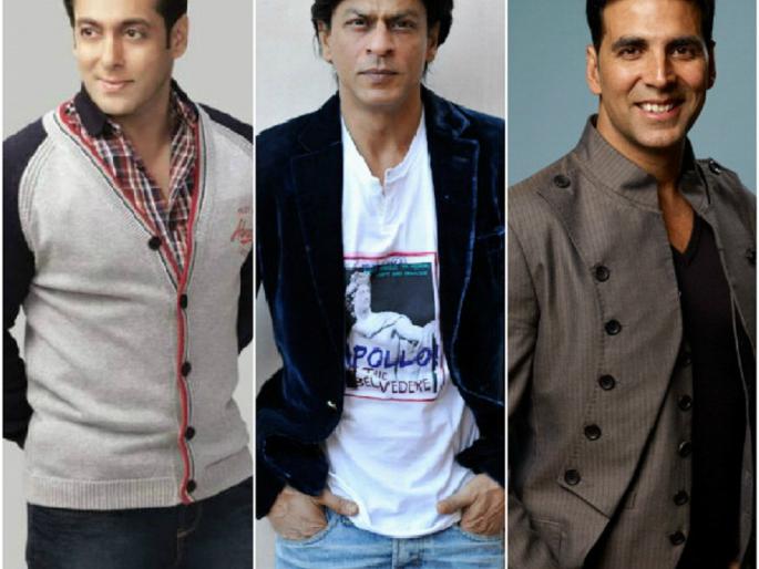 Shahrukh Khan, Salman Khan, Akshay Kumar 'De Dhakka'! Out of Top 10 !! | शाहरूख खान, सलमान खान, अक्षय कुमारला ‘दे धक्का’! टॉप१०मधून बाहेर!! Shahrukh Khan, Salman Khan, Akshay Kumar 'De Dhakka'! Out of Top 10 !! | शाहरूख खान, सलमान खान, अक्षय कुमारला ‘दे धक्का’! टॉप१०मधून बाहेर!!