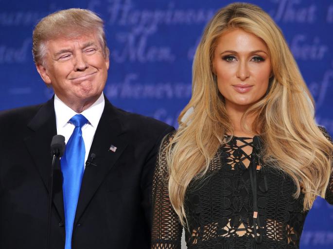 Vote for Trump given by Paris | पेरिसने दिले ट्रम्प यांना मत Vote for Trump given by Paris | पेरिसने दिले ट्रम्प यांना मत