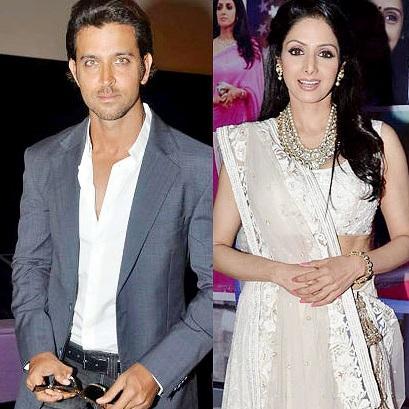Hrithik and Sridevi are getting this video viral | ​ ऋतिक आणि श्रीदेवीचा हा व्हीडीओ होतोय व्हायरल