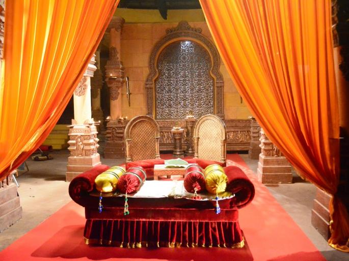 Ganapati Bappa Moriah's grand set! | गणपती बाप्पा मोरयाचा भव्य सेट !