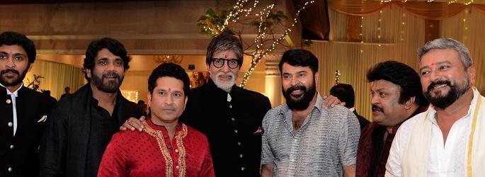 When Sachin, Amitabh, Nagarjuna come along ... | ​जेव्हा सचिन, अमिताभ, नागार्जुन सोबत येतात...