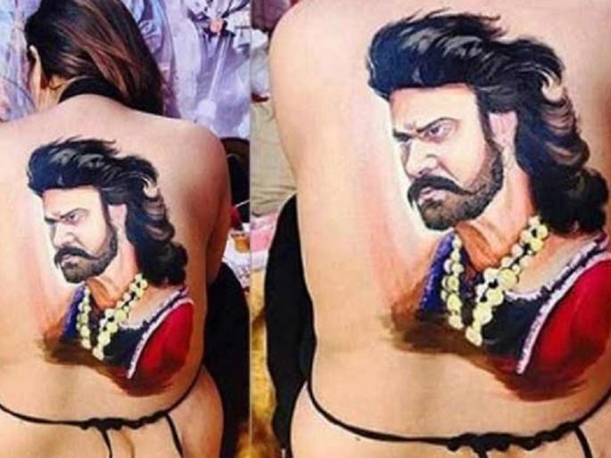 And she pavsed on her back every single day ...! | ​-आणि तिने एक अख्खा दिवस प्रभासला आपल्या पाठीवर मिरवले...!
