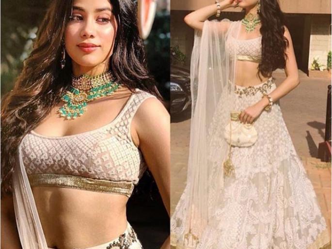 Look at the sister-in-law of Sonam Kapoor's music concert, see PHOTO | सोनम कपूरच्या संगीत सोहळ्यात जान्हवीवर खिळल्या सा-यांच्या नजरा,पाहा PHOTO