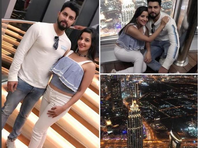 1st Wedding Anniversary: ​​Celebration of 'Big Boss' Ex Contestants in Dubai! | 1st Wedding Anniversary:'बिग बॉस'ची ही Ex कंटेस्टंट दुबईमध्ये करते सेलिब्रेशन!