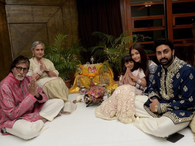 Look, Bollywood stars Diwali ...! | पाहा, बॉलिवूड स्टार्सची दिवाळी...!