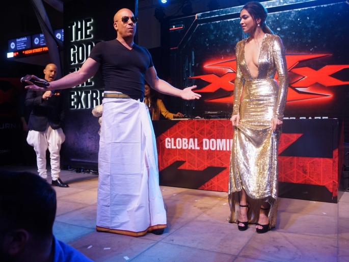 When Vin Diesel plays on the song 'Lungi Dance' | जेव्हा 'लुंगी डान्स' गाण्यावर थिरकला विन डिझेल