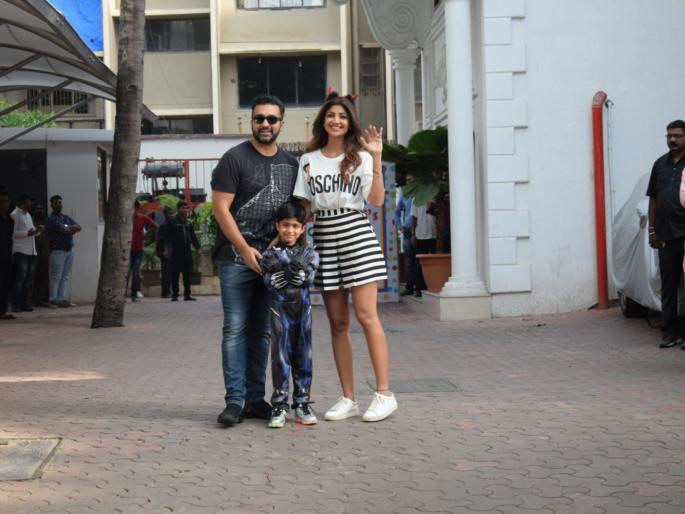 Celebration of the birthday of Shilpa Shetty's son, Wian | शिल्पा शेट्टीचा मुलगा विआनच्या वाढदिवसाचे सेलिब्रेशन