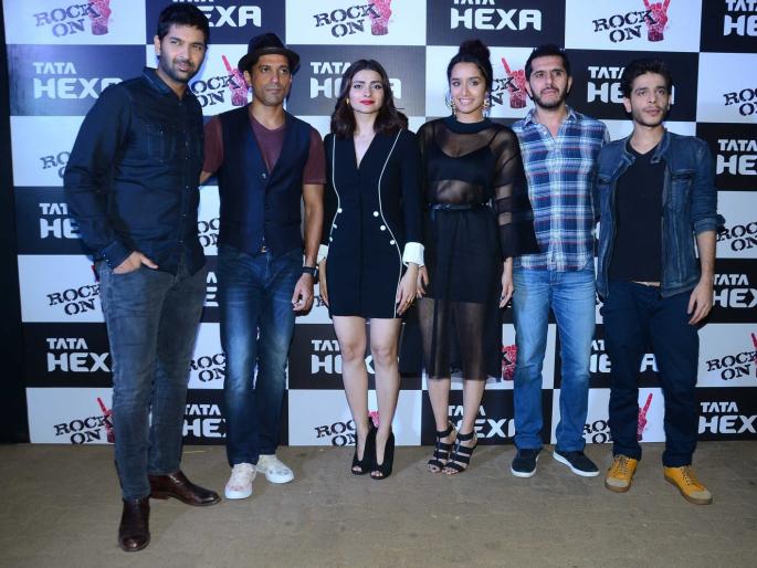 Trailer launch and party of Rock Rock on 2 | Trailer launch and party of film Rock On 2