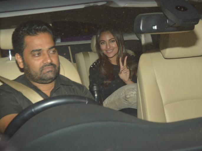 Sonakshi Sinha's 'Noor' screening | सोनाक्षी सिन्हाच्या 'नूर'चे स्क्रिनिंग