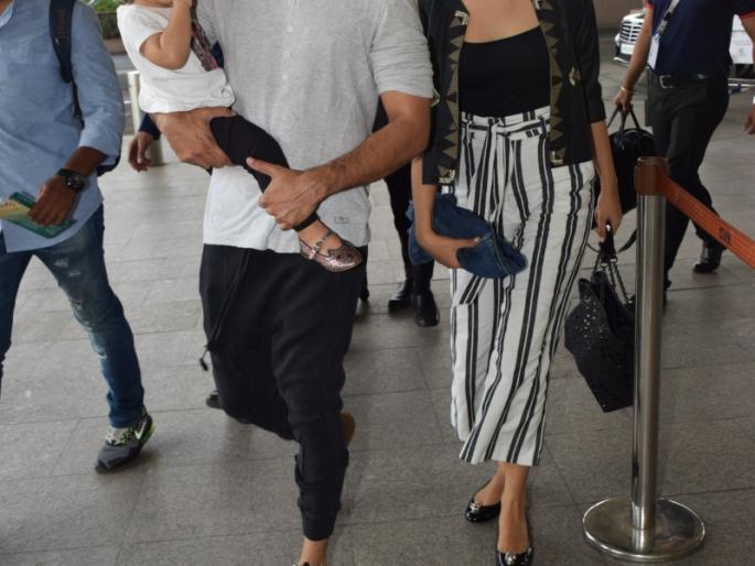 Mima Kapoor, a mom with a mom, went to a vocation, see the photo! | मम्मी-पापासोबत व्हेकेशनला निघाली चिमुकली मिशा कपूर, पाहा फोटो!