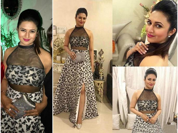 This glamorous Lily of Diwali Tripathi is not a fan of the fans | दिव्यांका त्रिपाठीच्या या ग्लॅमरस लूकला चाहत्यांचा ना-ना