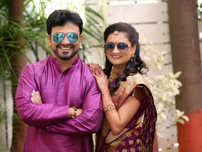 'My new wife's wife' fame actor Sachin Deshpande did it | 'माझ्या नव-याची बायको' फेम अभिनेता सचिन देशपांडेने केला साखरपुडा 'My new wife's wife' fame actor Sachin Deshpande did it | 'माझ्या नव-याची बायको' फेम अभिनेता सचिन देशपांडेने केला साखरपुडा