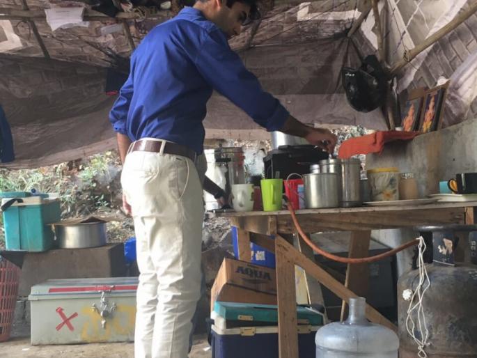 Due to the 'Every Men's Pain' series, it discusses the coloring tea | 'हर मर्द का दर्द' मालिकेच्या सेटवर यामुळे रंगते चाय पे चर्चा
