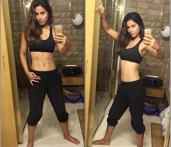 Hina's Workout Time Selfie Time | हिनाचा वर्कआऊटवेळ सेल्फी टाईम