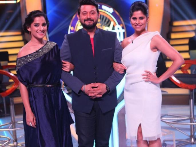 Sai Tamhankar and Priya Bapat who will be on the crossover stage | कोण होईल करोडपतीच्या मंचावर अवतरल्या सई ताम्हणकर आणि प्रिया बापट Sai Tamhankar and Priya Bapat who will be on the crossover stage | कोण होईल करोडपतीच्या मंचावर अवतरल्या सई ताम्हणकर आणि प्रिया बापट