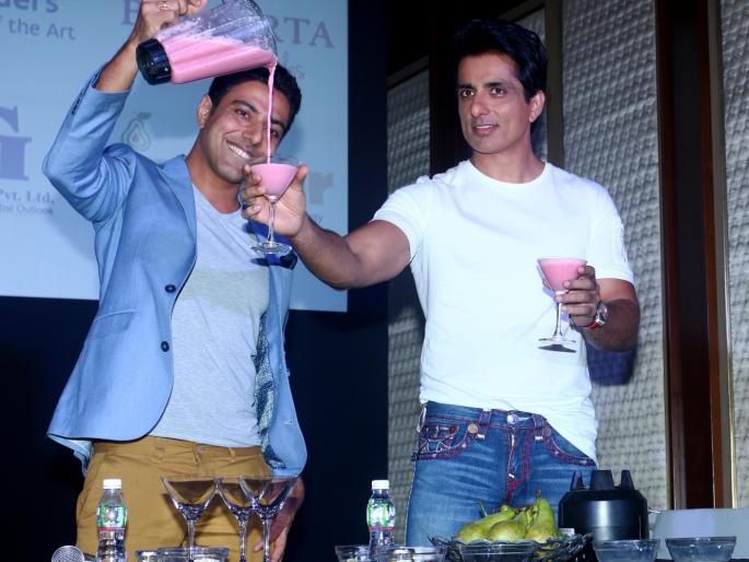 launch of an exotic fruit with son | launch of an exotic fruit with sonu sood & chef ranveer brar