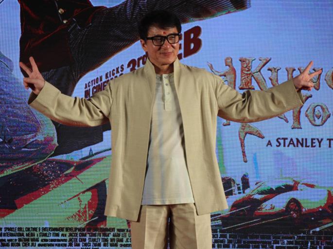 Jackie Chan with the cast of Kung Fu Yoga | Jackie Chan with the cast of Kung Fu Yoga