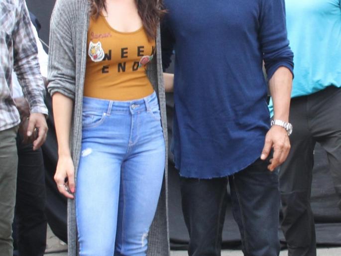 Shahrukh Khan & Alia Bhatt spotted Mehboob studio | Shahrukh Khan & Alia bhatt spotted Mehboob studio