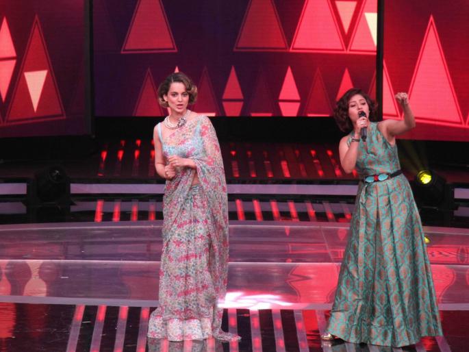 Kangana Ranaut on the sets of Dil Hai Hindustani | Kangana Ranaut on the sets of Dil Hai Hindustani