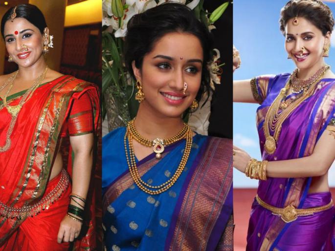 The beauty of Bollywood's top actress's nine-year-old sari | बॉलिवूडच्या टॉप अभिनेत्रींचा नऊवारी साडीत असे खुलले सौदर्य The beauty of Bollywood's top actress's nine-year-old sari | बॉलिवूडच्या टॉप अभिनेत्रींचा नऊवारी साडीत असे खुलले सौदर्य