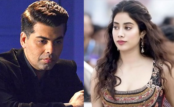 Johar found Kapoor at the house of Anil Kapoor! | जान्हवी कपूरला घेऊन अनिल कपूरच्या घरी पोहोचला करण जोहर!