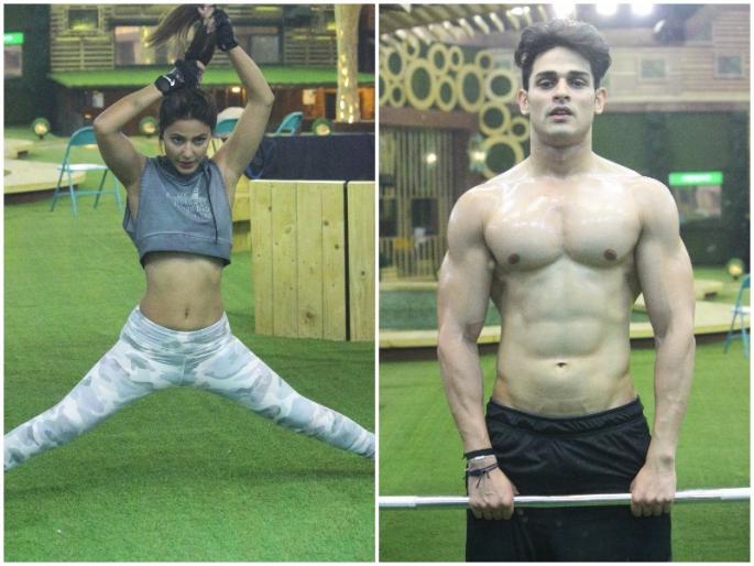Bigg Boss 11: Priyanka Sharma Hina Khan made porn indication; Then said the mistake! | Bigg Boss 11 : प्रियांक शर्माने हिना खानला केला अश्लील इशारा; नंतर म्हटले चूक झाली!