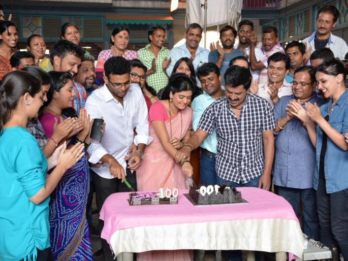 Nakushi ... But the stage of 100 episodes reached by the series, | ​नकुशी... तरी हवीहवीशी मालिकेने गाठला 100 भागांचा टप्पा