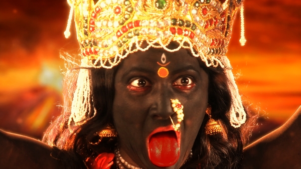 Parvati took Bhadrakali incarnation! | पार्वतीने घेतला भद्रकालीचा अवतार !