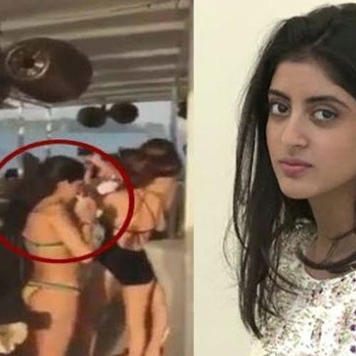 The party has seen the new season of smoking | ​पार्टीमध्ये स्मोकिंग करताना दिसली नव्या नवेली