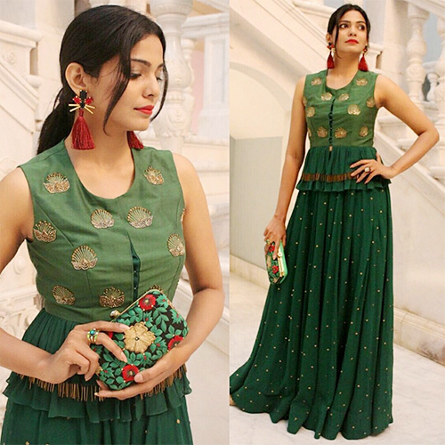 Pooja Sawant's stunning look, viral on social media | पूजा सावंतचा स्टनिंग लूक,सोशल मीडियावर व्हायरल