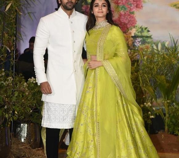 Reception Sonam Kapoor, Ranbir Kapoor and Alia Bhatt! | रिसेप्शन सोनम कपूरचे पण चर्चेचा विषय ठरले रणबीर कपूर आणि आलिया भट्ट !