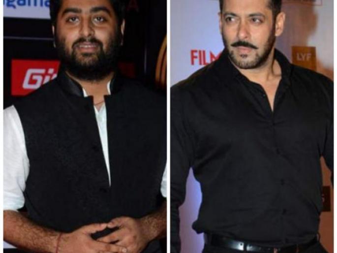 Saliman eliminated Arijit's understanding! | सलमानने काढली अरिजीतची समजूत ! Saliman eliminated Arijit's understanding! | सलमानने काढली अरिजीतची समजूत !