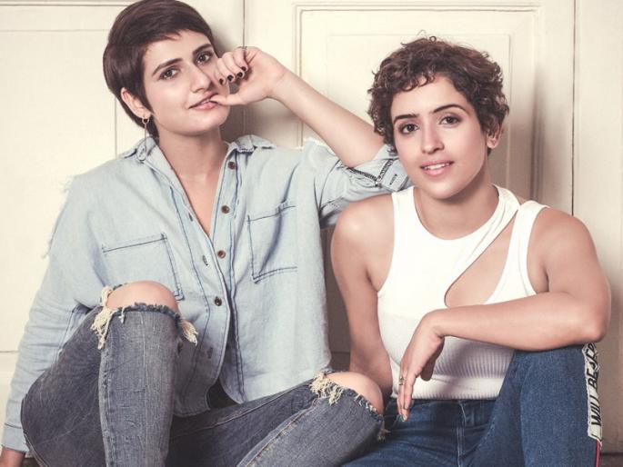 Look, girls' hot dance by Sanya Malhotra and Fatima Sana Shaikh! | पाहा, ‘धाकड’ गर्ल्स सान्या मल्होत्रा व फातिमा सना शेख या दोघींचा हॉट डान्स! Look, girls' hot dance by Sanya Malhotra and Fatima Sana Shaikh! | पाहा, ‘धाकड’ गर्ल्स सान्या मल्होत्रा व फातिमा सना शेख या दोघींचा हॉट डान्स!