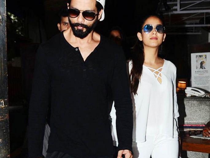 SEE PICS: Where should Shahid Kapoor go along with wife Mira Rajput? | SEE PICS : पत्नी मीरा राजपूतसोबत शाहिद कपूर कुठे जात असावा?