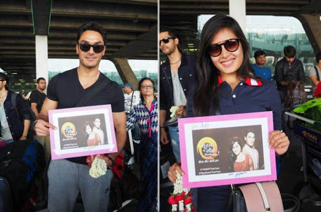 Welcome to 'Sun Suri, I Shanti Piyaaji' in Bangkok! | बँकॉकमध्ये ‘तू सूरज, मैं साँझ पियाजी’च्या कलाकारांचे जल्लोषात झाले स्वागत! Welcome to 'Sun Suri, I Shanti Piyaaji' in Bangkok! | बँकॉकमध्ये ‘तू सूरज, मैं साँझ पियाजी’च्या कलाकारांचे जल्लोषात झाले स्वागत!