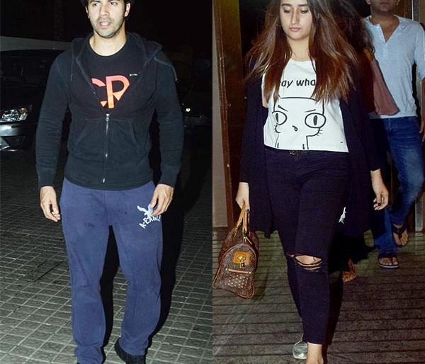 View Pics: Varun Dhawan's girlfriends Natasha Dalal arrives at the special screening of 'Juhiwa-2' | View Pics : ‘जुडवा-२’च्या स्पेशल स्क्रिनिंगला पोहचली वरुण धवनची गर्लफ्रेंड नताशा दलाल View Pics: Varun Dhawan's girlfriends Natasha Dalal arrives at the special screening of 'Juhiwa-2' | View Pics : ‘जुडवा-२’च्या स्पेशल स्क्रिनिंगला पोहचली वरुण धवनची गर्लफ्रेंड नताशा दलाल