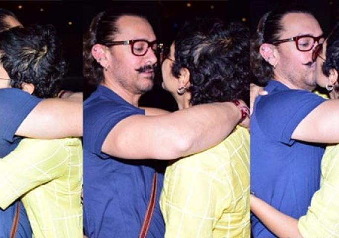 Aamir Khan receives birthday gift from wife Kiran Raut; You see too !! | विमानतळावरच पत्नी किरण रावकडून आमिर खानला मिळाली वाढदिवसाची ‘गोड’ भेट; तुम्हीही पाहा!! Aamir Khan receives birthday gift from wife Kiran Raut; You see too !! | विमानतळावरच पत्नी किरण रावकडून आमिर खानला मिळाली वाढदिवसाची ‘गोड’ भेट; तुम्हीही पाहा!!