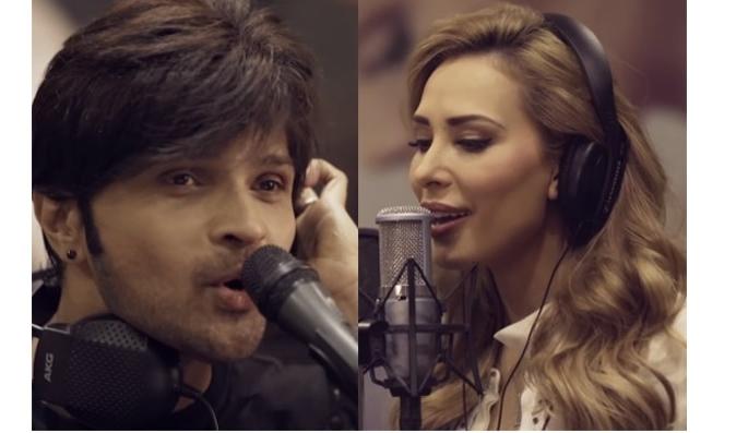 Yuliya sings the song singing with Himesh; Teaser out! | हिमेशसोबत युलियाने गायले मधाळ गाणे; टीझर आऊट !