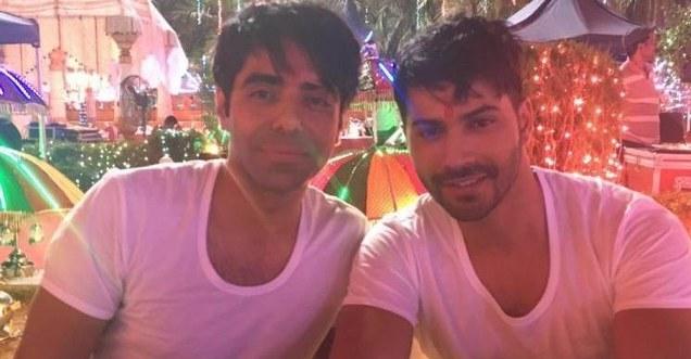 Varun's 'Bromance' with Aishwarya's brother | आयुषमानच्या भावासोबत वरुणचा ‘ब्रोमॅन्स’ Varun's 'Bromance' with Aishwarya's brother | आयुषमानच्या भावासोबत वरुणचा ‘ब्रोमॅन्स’