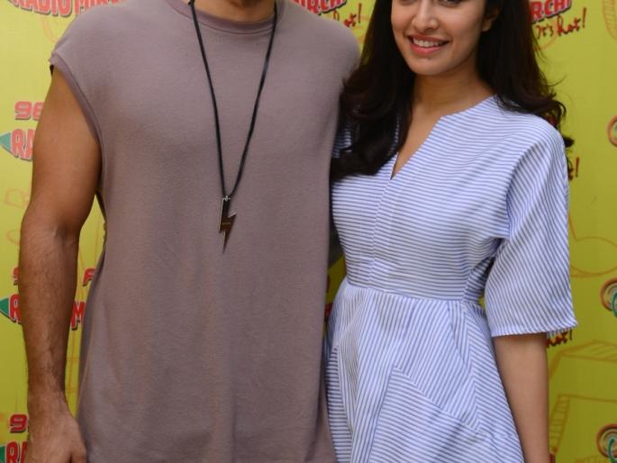 Shraddha Kapoor and Aditya Roy Kapur at Radio Mirchi | Shraddha Kapoor and Aditya Roy Kapur at Radio Mirchi